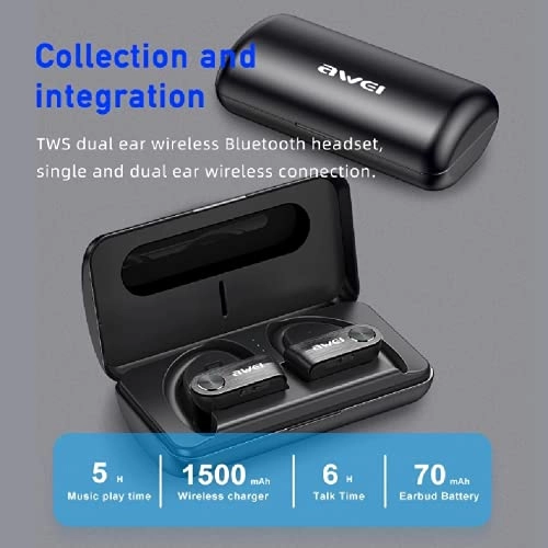 TWS Stereo Earphones - Wireless Earbud