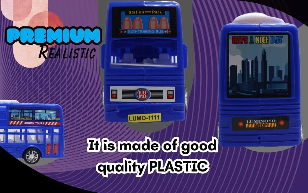 Double Decker Bus - 1 pcs