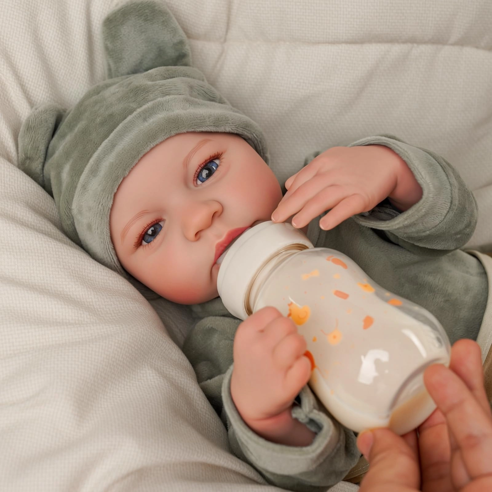 BABESIDE JIZHI Reborn Baby Doll - 18" Vinyl Ages 3+