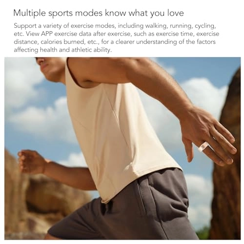 Smart Ring Health Tracker - IPX8 Waterproof 20mah Approx. 7 Days