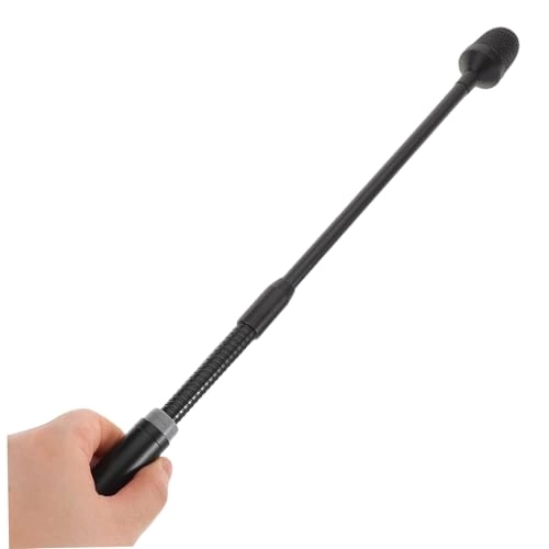 Gooseneck Microphone - 42.5cm 3 pin xlr Black