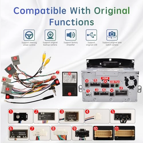 16PIN Car Radio Wire Harness