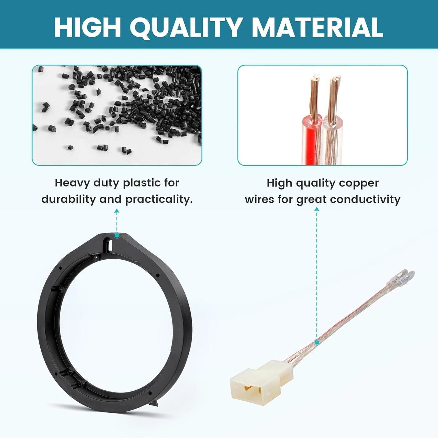 Speaker Adapter Bracket - 6.5 Inch