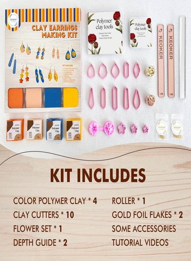 Polymer Clay Earring Making Kit