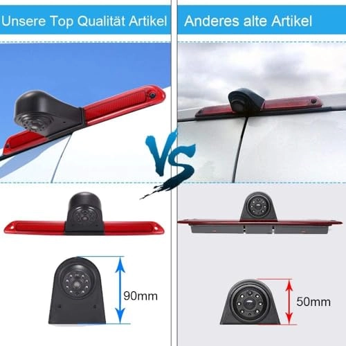 TFT LCD Monitor + Reversing Camera - Night vision 1280 x 720