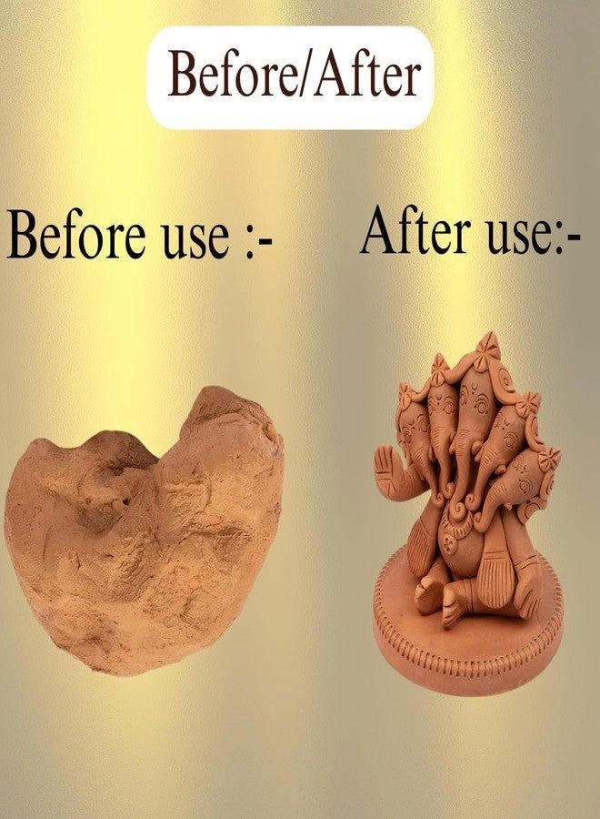 Natural Terracotta Pottery Sculpting Clay - 1 Kg