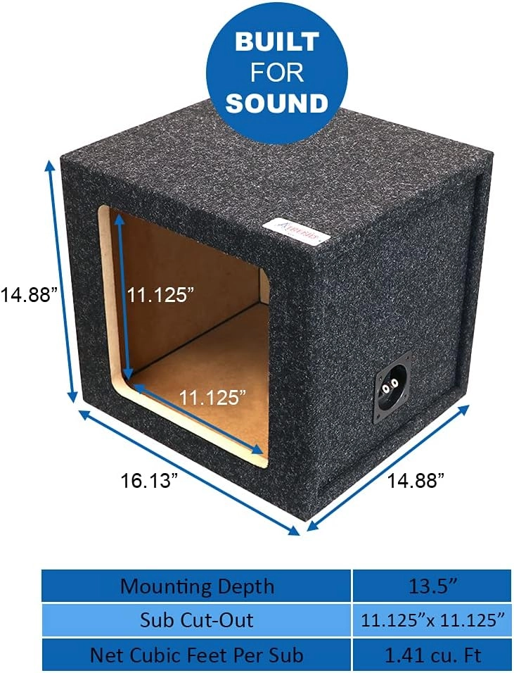 12KS12 - Single sealed 14.87" H x 16.12" W x 14.88" D