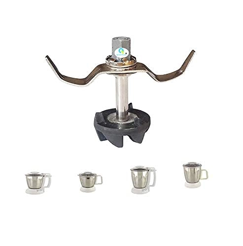 Blade Set with Coupler - stainless steel for Medium(Dry) & Big(Wet) Jars