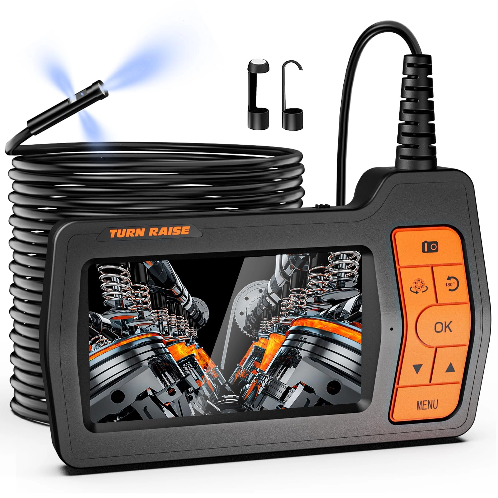 TURNRISE Endoscope Inspection Camera - 15m/50ft