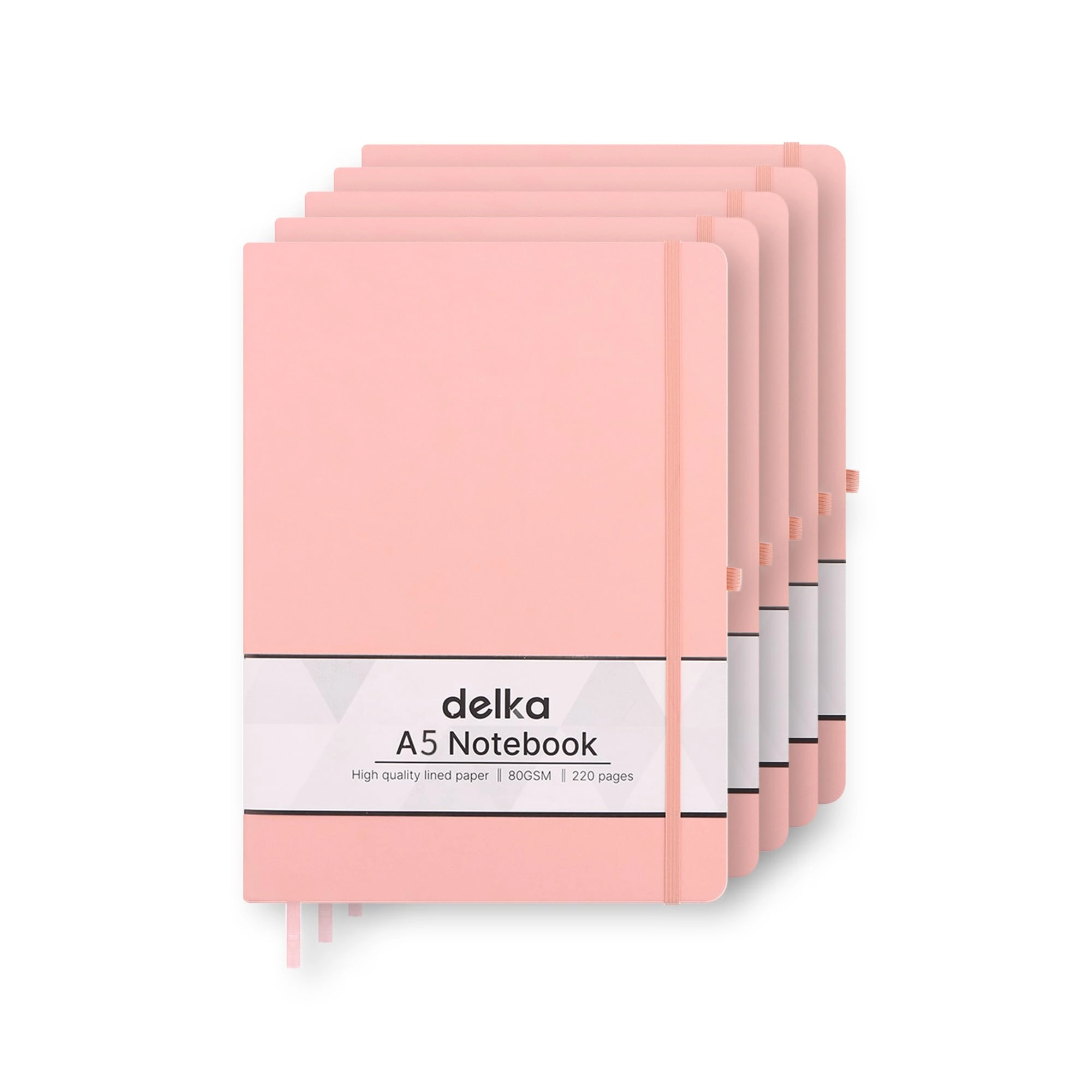 delka Notepad Journal A5 Softcover - Lined 110 Sheets