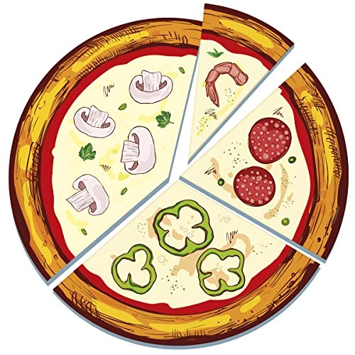 Number Pizza - 4 months and up 1 pieces