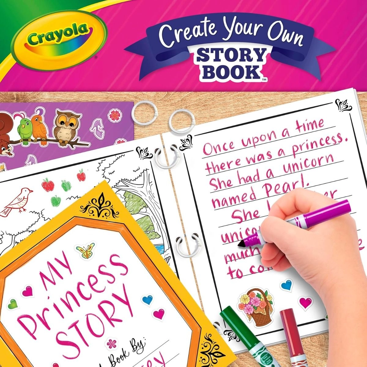 Create Your Own Storybook Fairytale - 7 Pipsqueak Markers