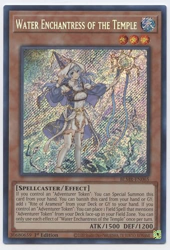 Yu-Gi-Oh! Water Enchantress of The Temple - BLMR-EN065 - single card