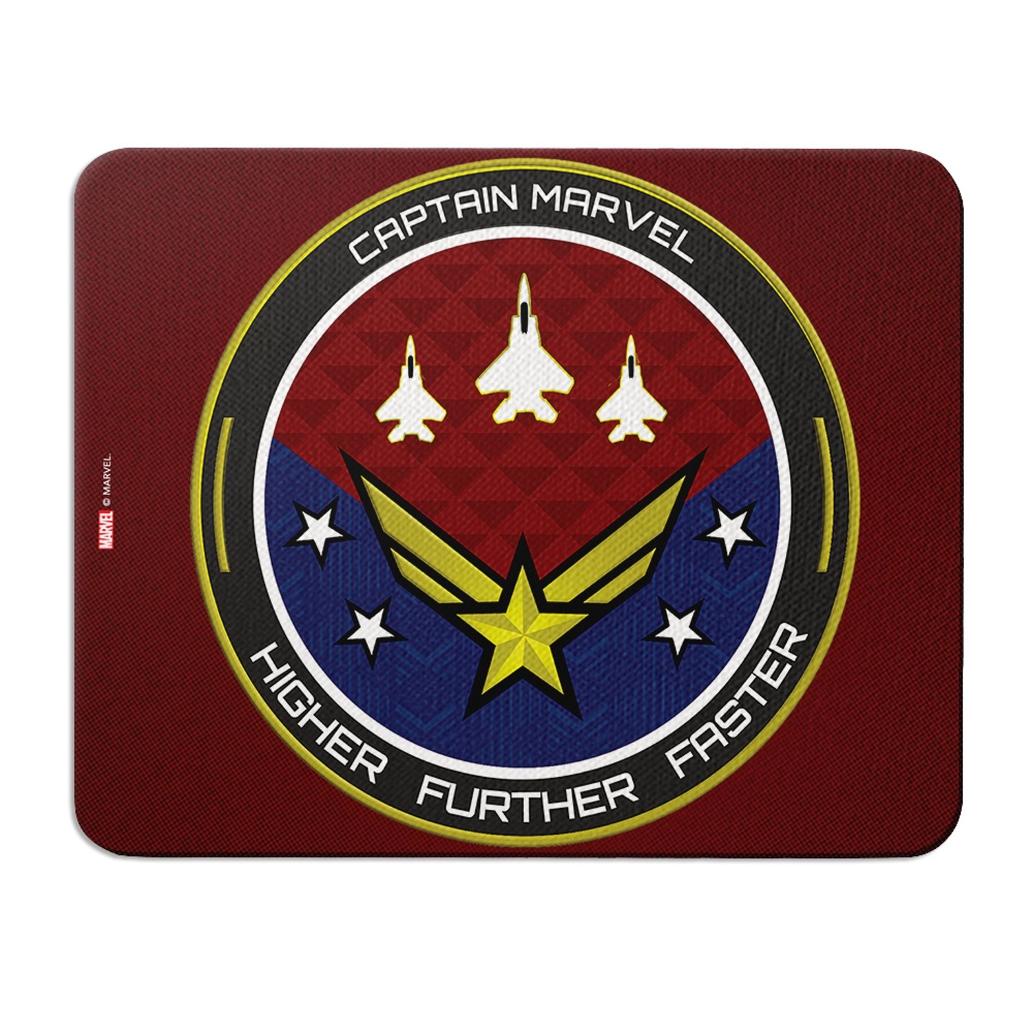 Logo Captain Fabric Mouse Pad - 22x18 cm