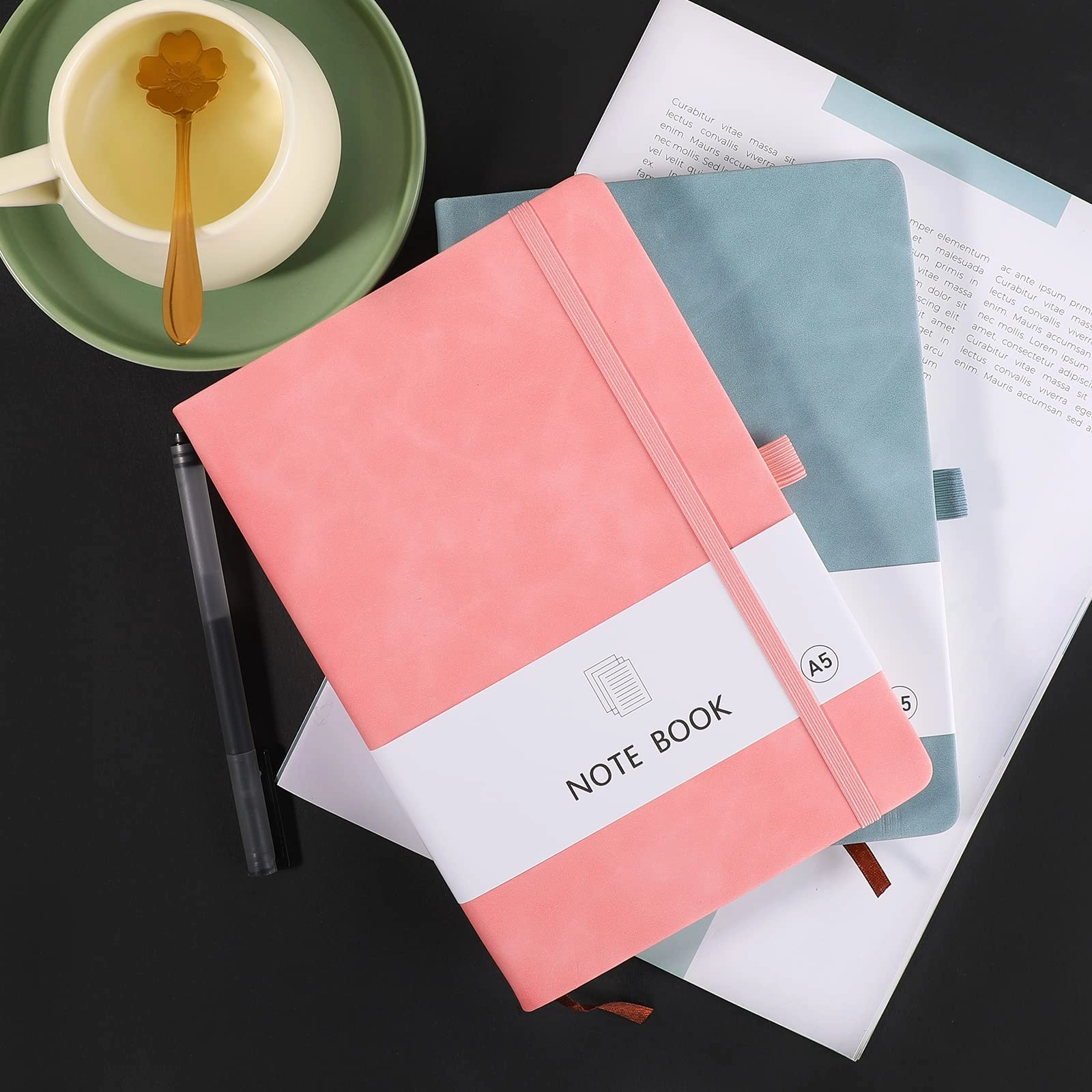 A5 Notebook A5 Hardcover - Lined 100 Sheets