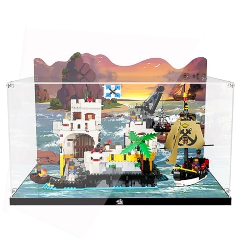 Acrylic Display Case - 60x40x40 cm Dustproof Clear