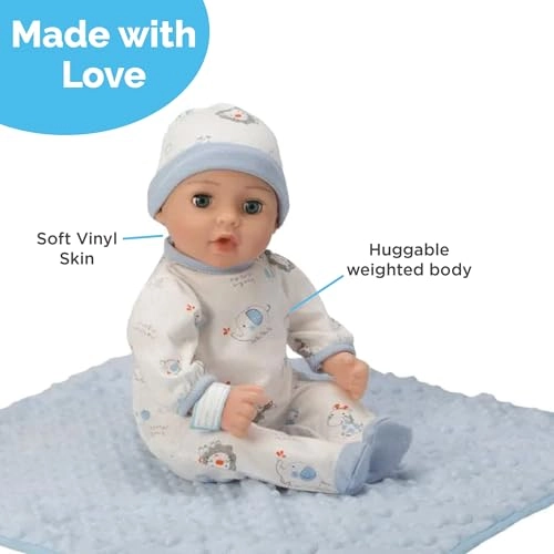 Adoption Babies Collection - 16 Inch 9-Piece Set Blue Ages 3+