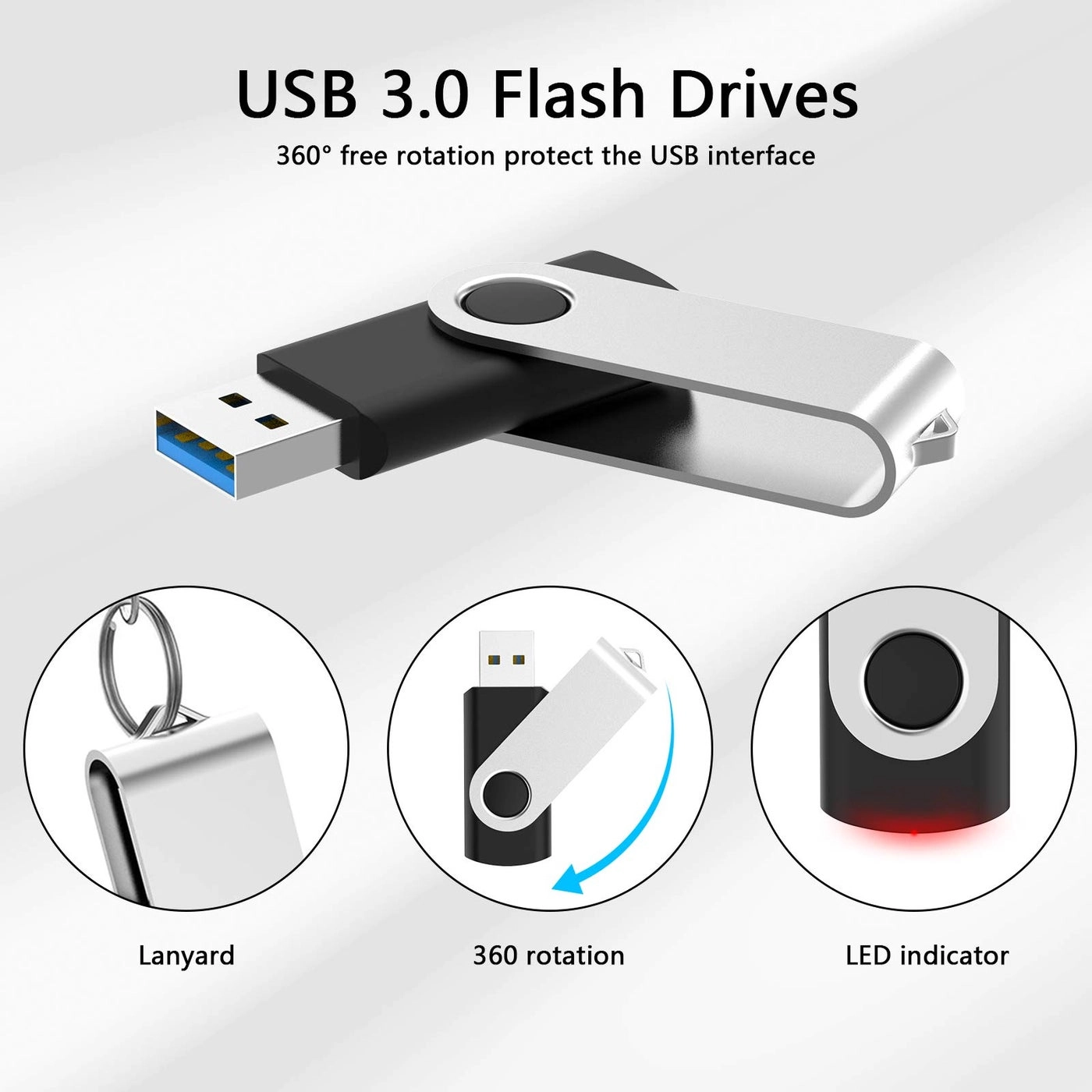 Bulk Flash Drive - USB3.0 USB Type A 16GB