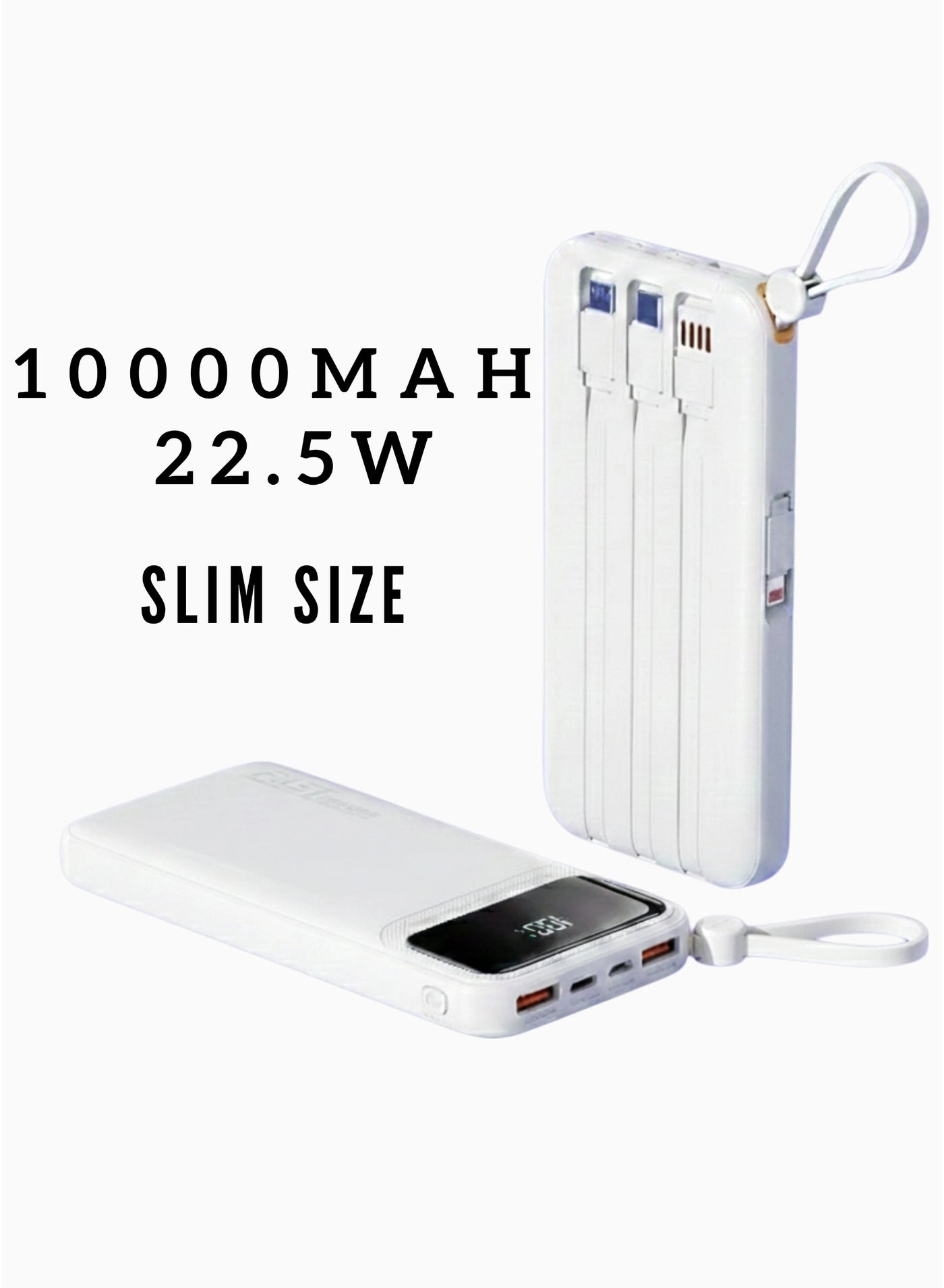 N-30 - 10000mAh 22.5W Fast Charging Dual Type-C Ports