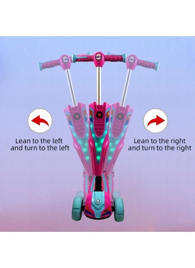 Adjustable 3-Wheel Kick Scooter