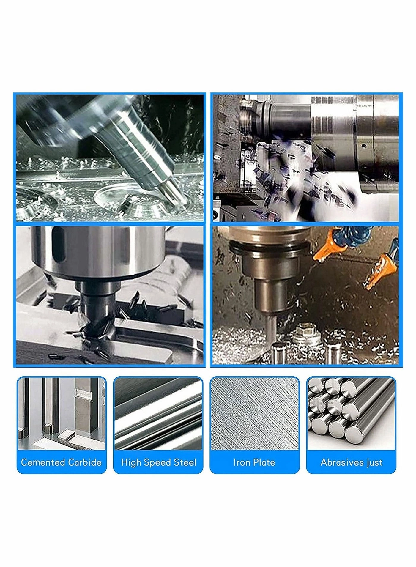 Center Drill Bit Set - HSS 7 Pieces 1.0 1.5 2.0 2.5 3.0 4.0 5.0mm