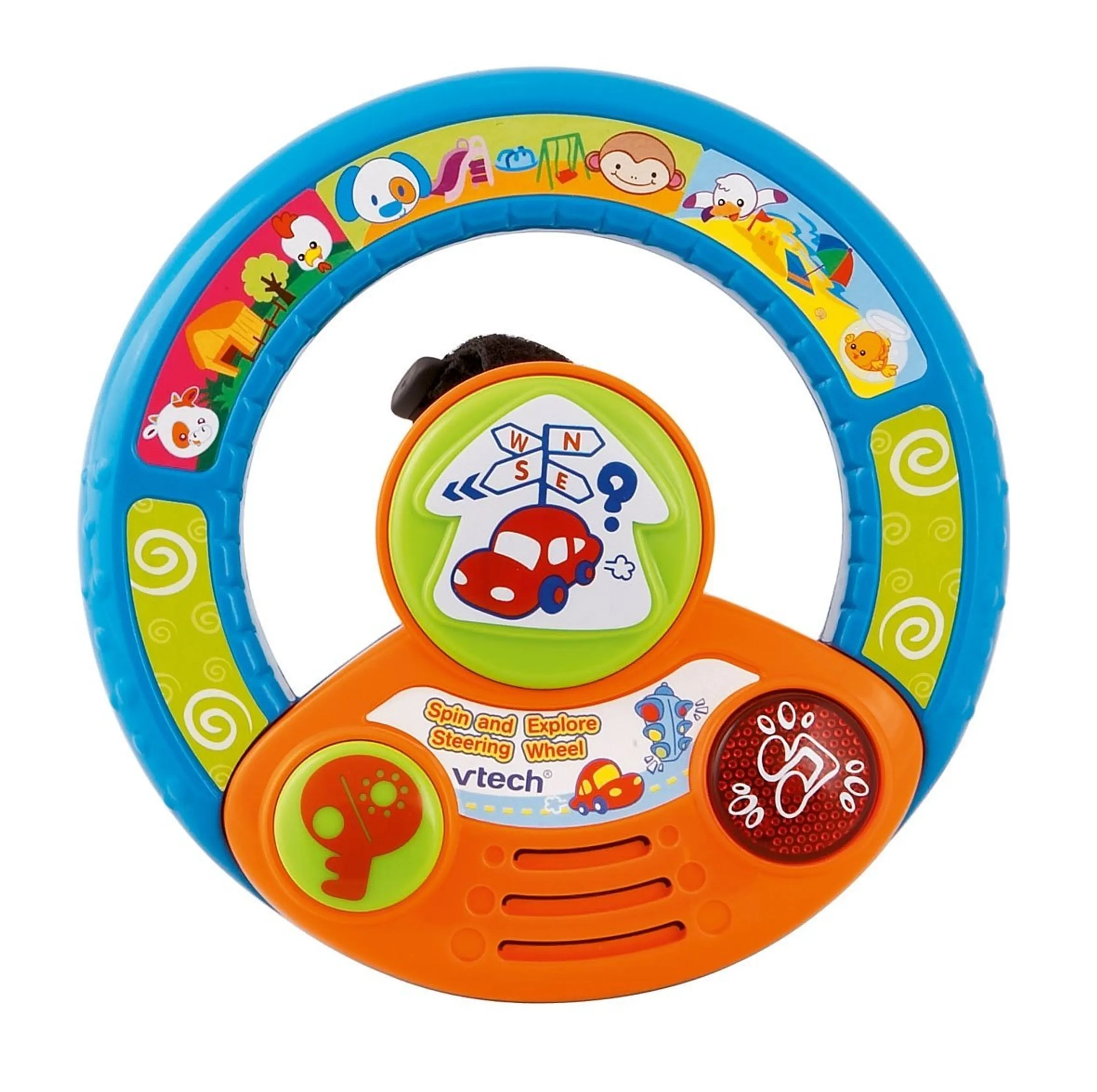 VTech Baby Spin And Explore Steering Wheel - Suitable for children aged 6 to 24 months
