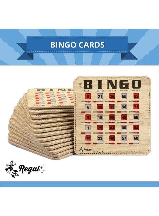 Jumbo Bingo Cards - Reusable 50 Playing Cards