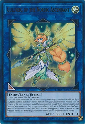 Yu-Gi-Oh!: Gullveig of The Nordic Ascendant - Legendary Hero Decks - Aesir Deck