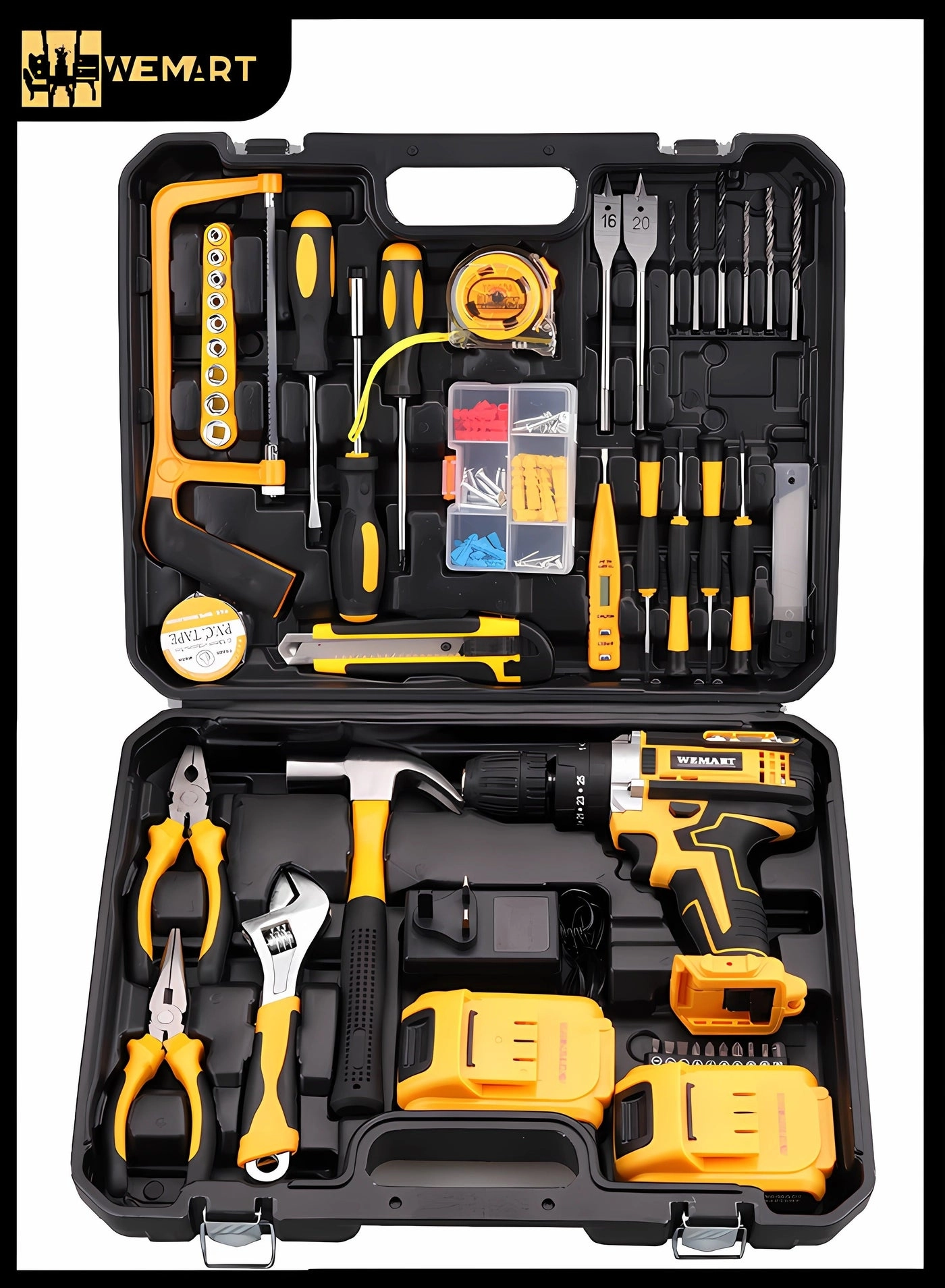 HOMESTAR Power Tools Kit - 2000mAh*2 48V