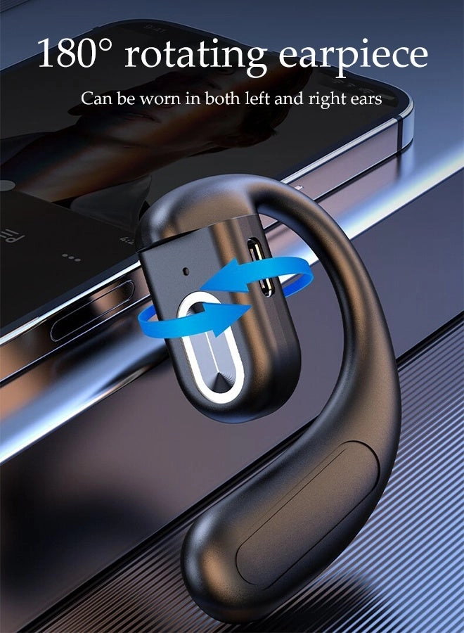 AI Real-time Translation Earphones - Single-ear Wireless Bluetooth Hanging