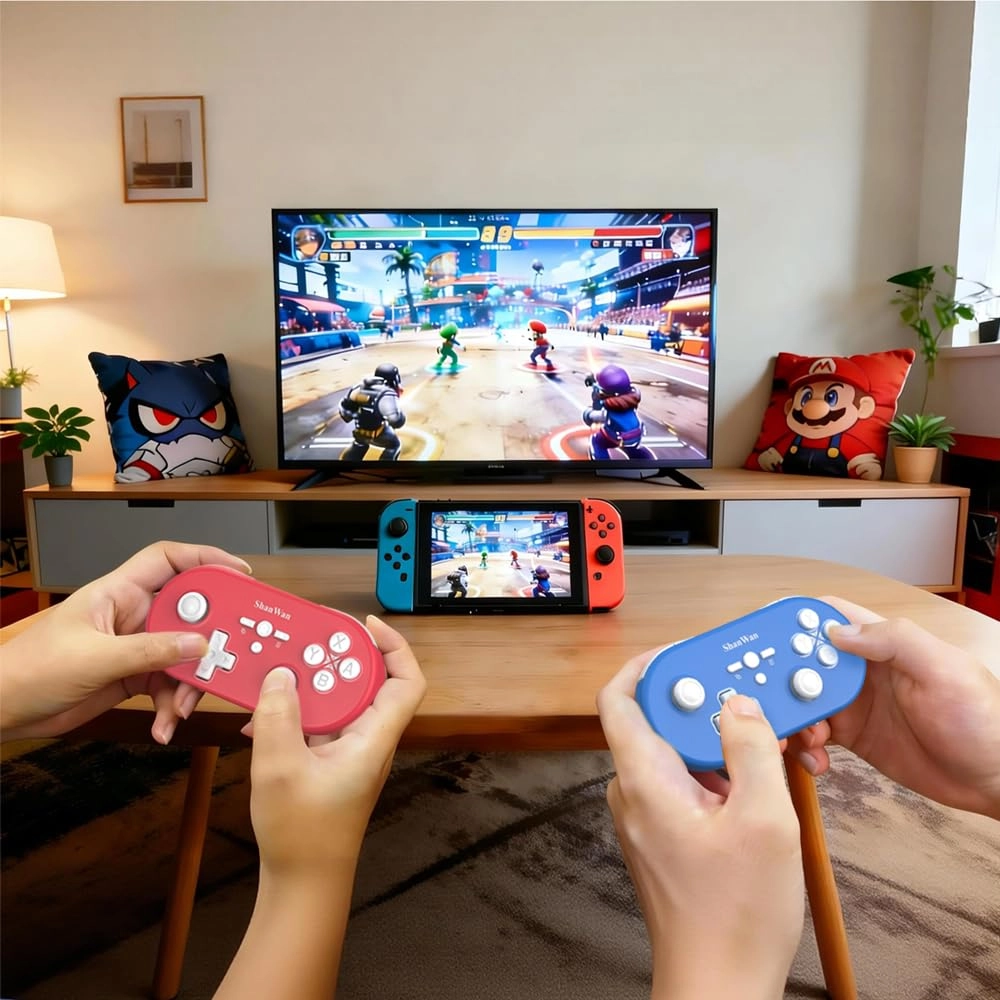 Wireless Bluetooth Controller - Switch/Switch 2 Steam Deck PC Android iPhone iPad macOS