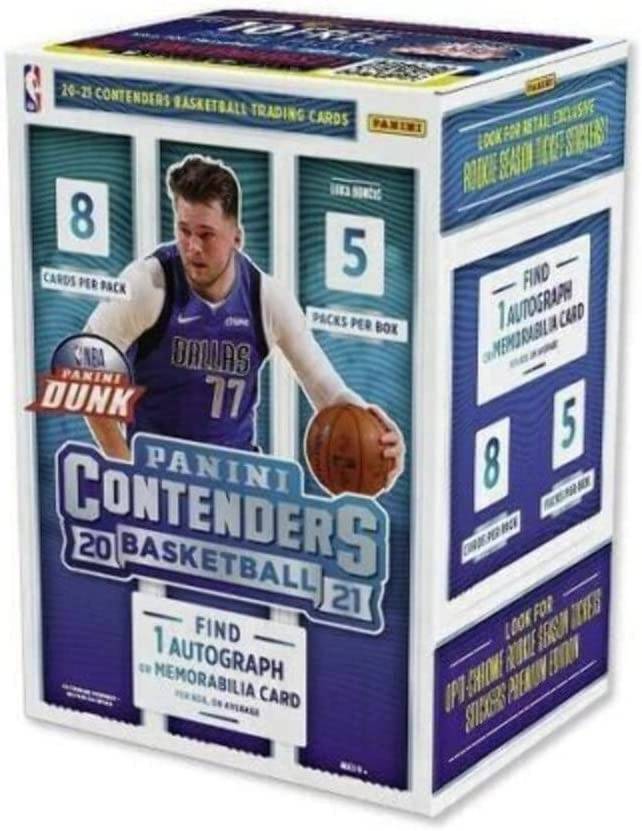 Panini America Inc 2020-2021 Contenders Basketball Blaster Box - 40pcs