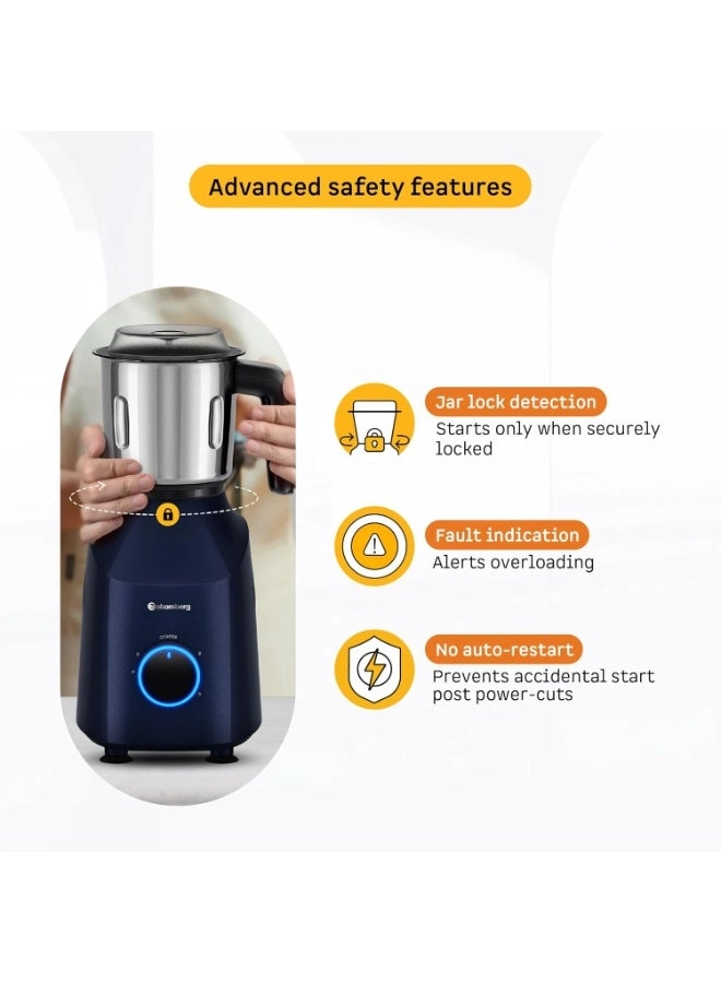 Yulia Mixer Grinder - 1.5 L 750 W