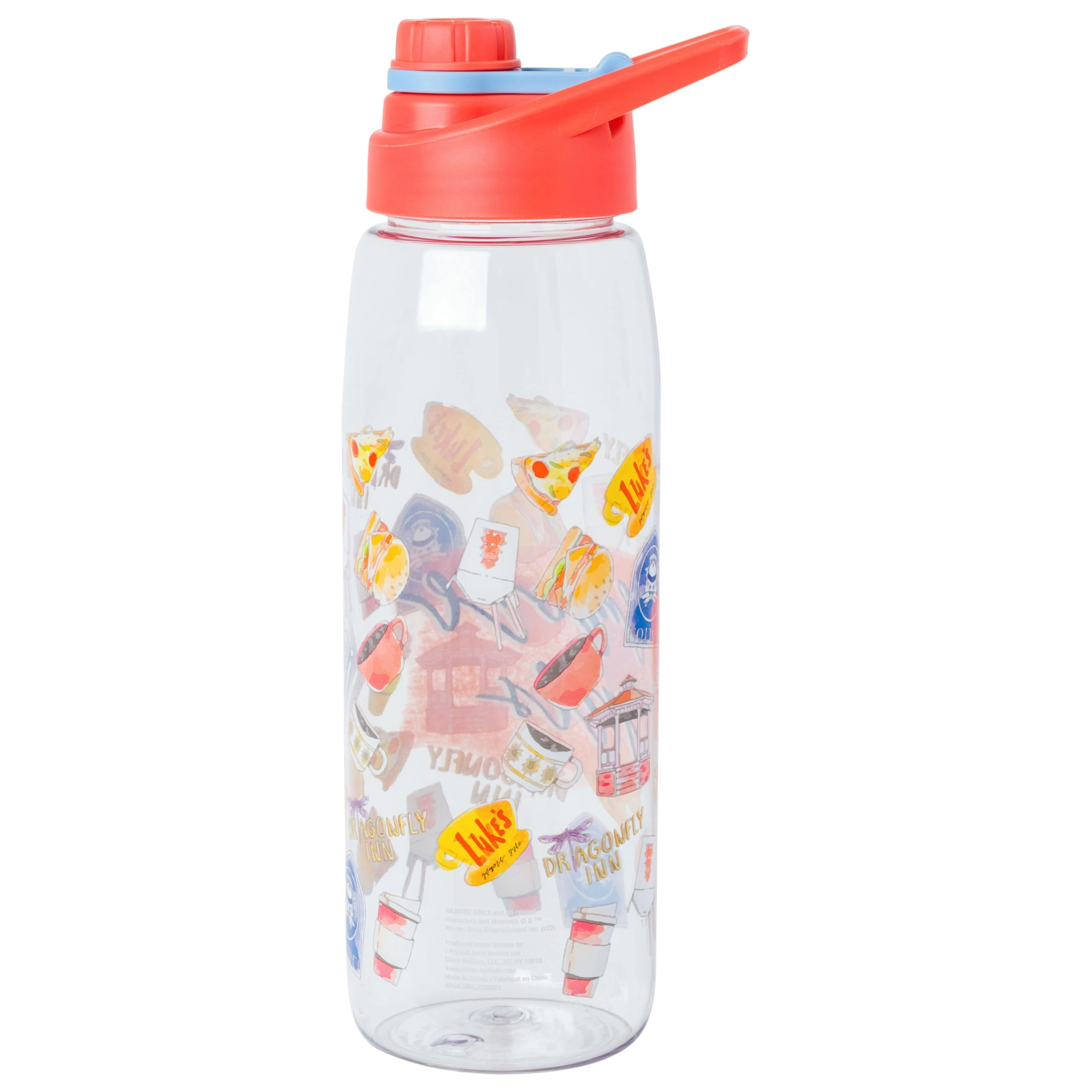 Gilmore Girls Icons Water Bottle - Screw Lid