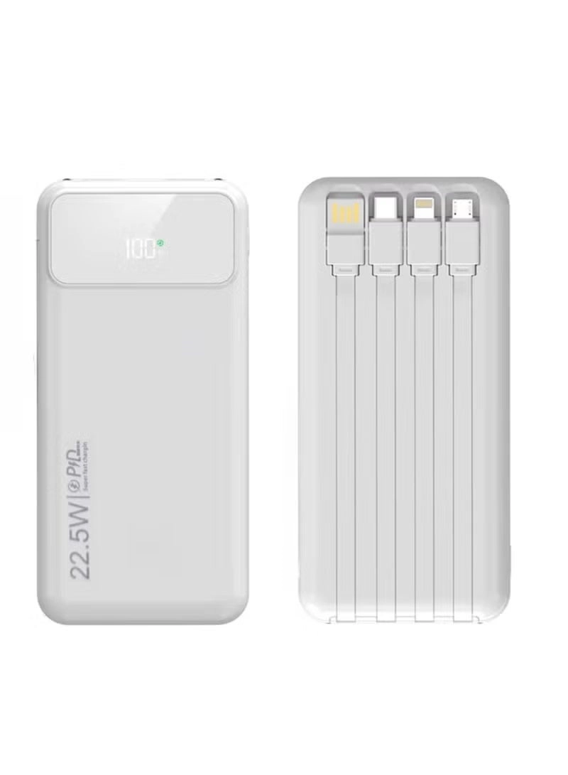 N-32 - 30000mAh 22.5W Fast charging 4 USB 2 Type-C