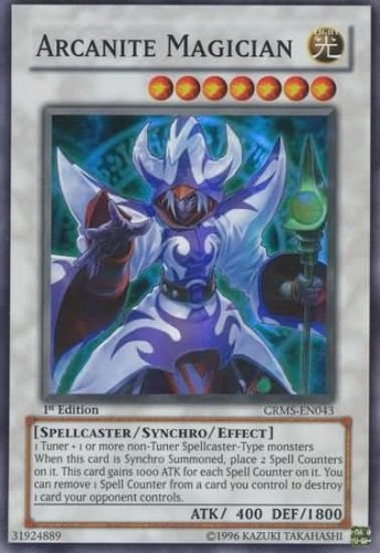 Yu-Gi-Oh! Arcanite Magician CRMS-EN043 - 1st Edition