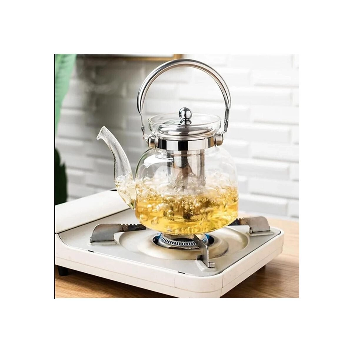 Glass Teapot - Borosilicate Glass 2200ml