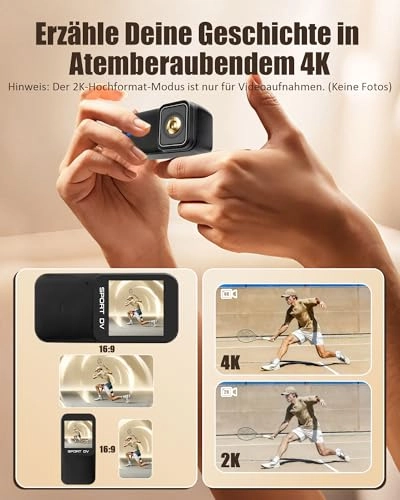 Mini Action Cam 4K