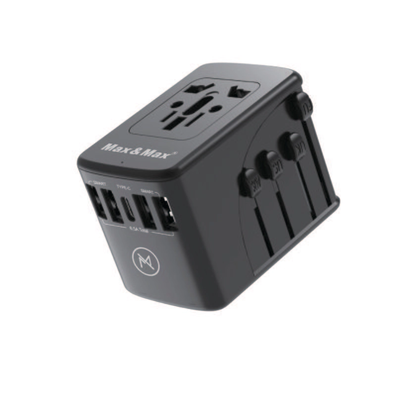 Universal Travel Adapter - EU, UK, USA, Aus 35.5 W