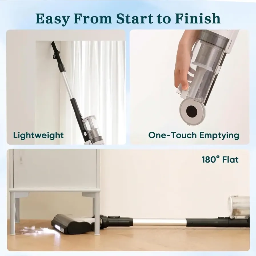 LSV-V201-WUK - Cordless Stick Vacuum Cleaner 50 minutes