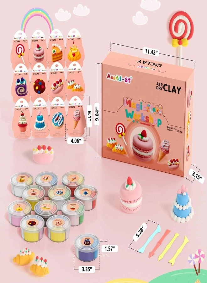 Air Dry Clay Kit - 12 Boxes