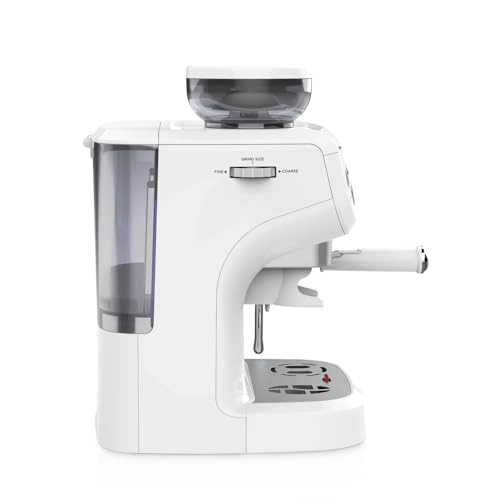 19-Bar Coffee Maker - Integrated Conical Burr Grinder 2L