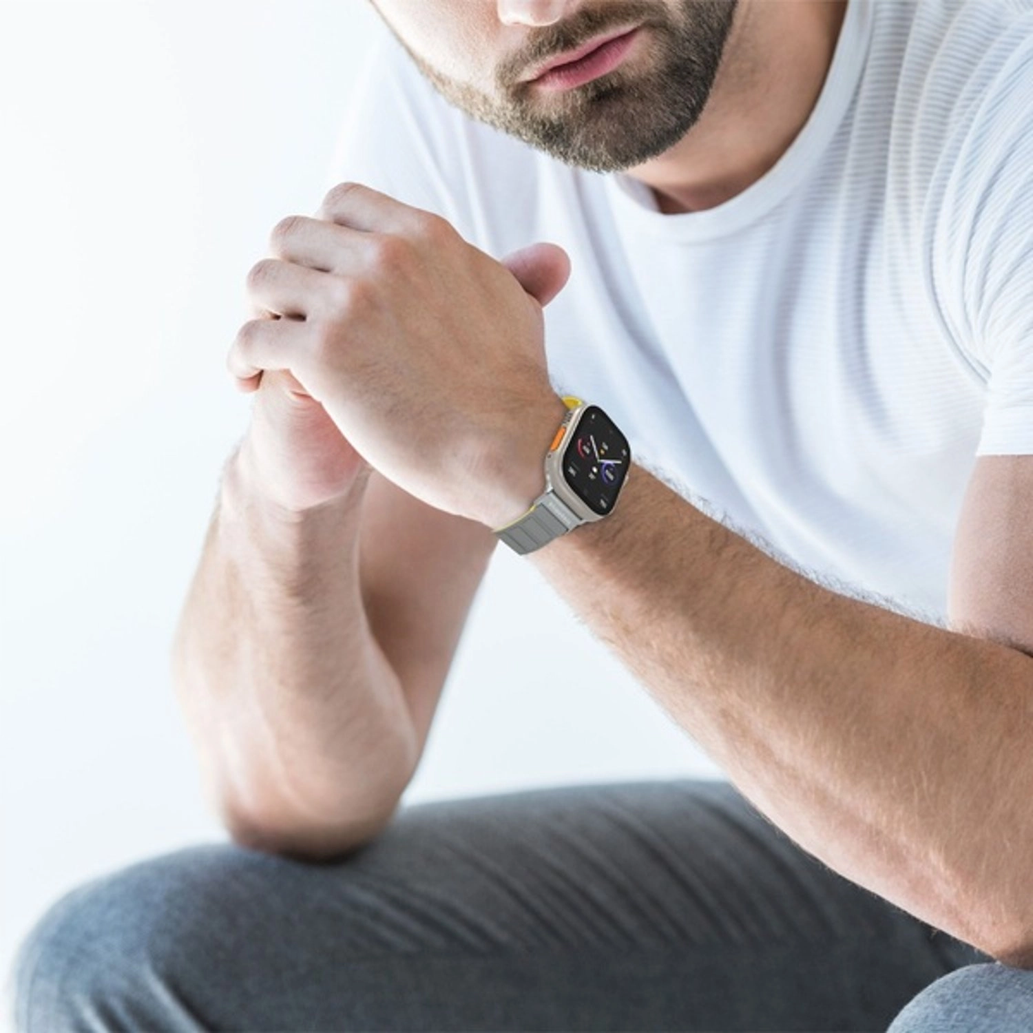 Cinque Torri Silicone Reversible Magnetic Watch Strap for Apple Watch - 49 | 45 | 44 | 42 mm