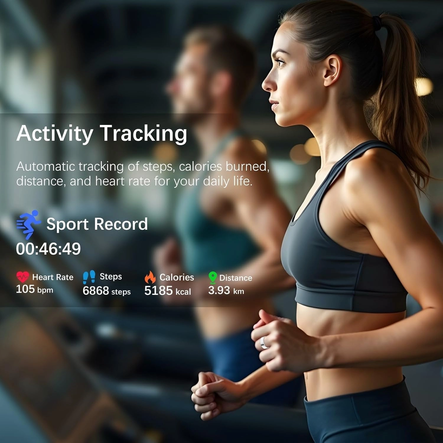 Smart Ring - IP68 Silver