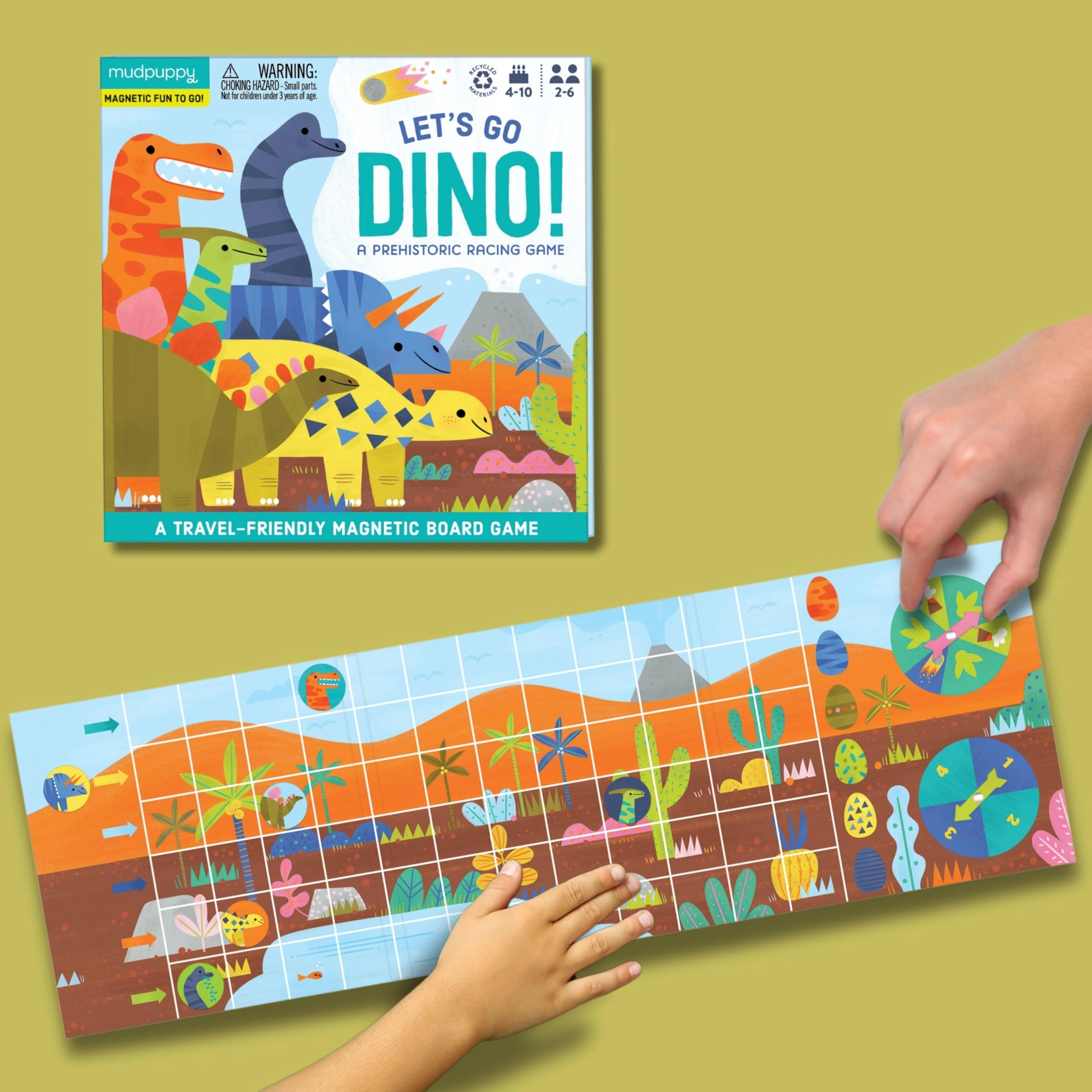 Mudpuppy LET'S GO DINOS!