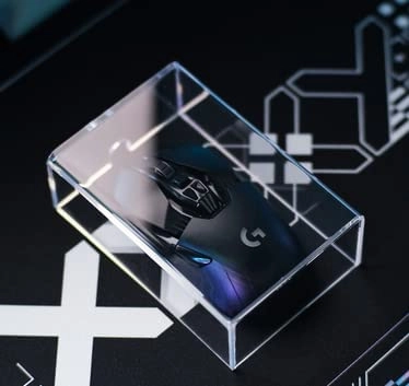 Acrylic Mouse Cover - Transparent Waterproof Dust Proof