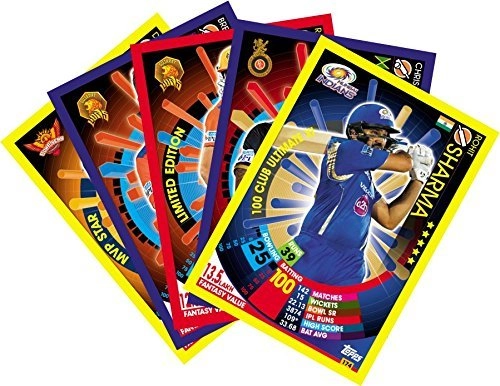 India Cricket Attax Carry Box - 50pcs
