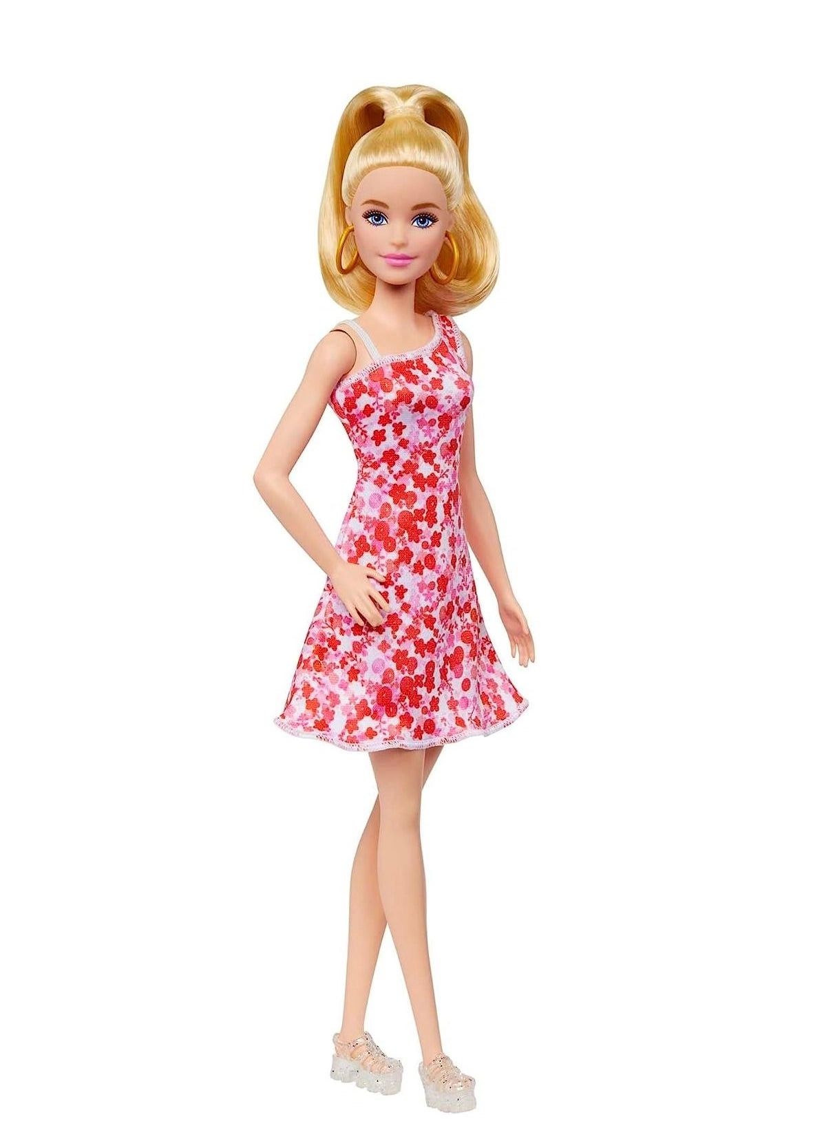 Barbie Fashionistas - Blonde Distorted Dot Dress Ages 3+