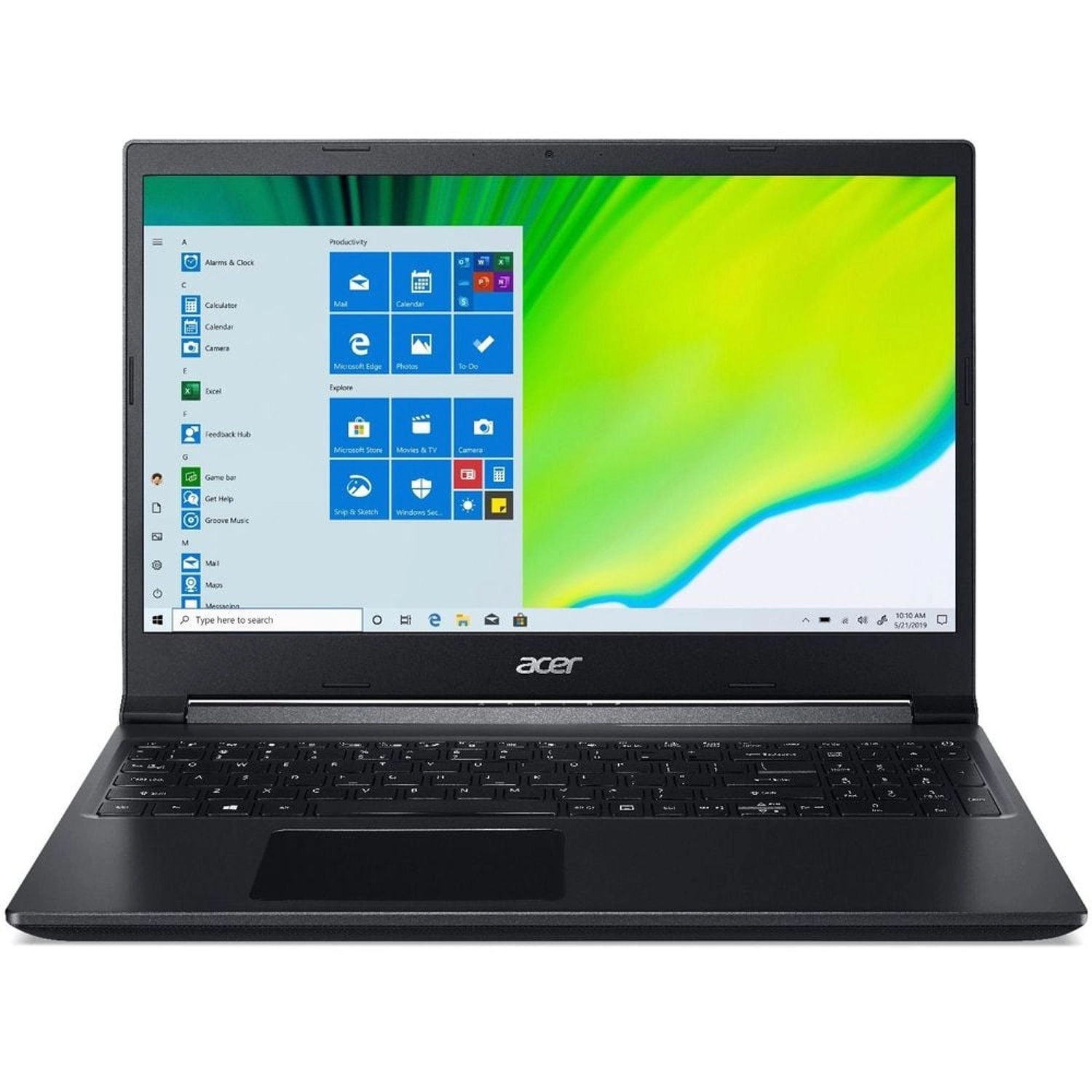 Acer Aspire 7 - 15.6'' Core i7-10750H 8GB DDR4 512GB SSD