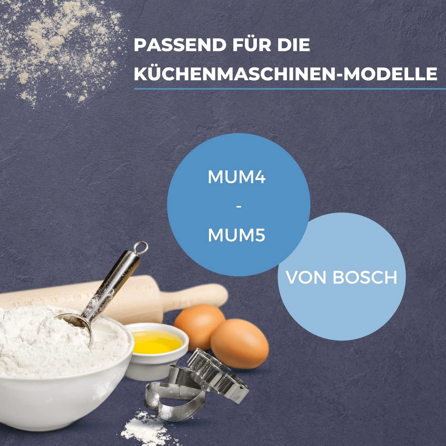 Dough Hook - Dough Deflector White